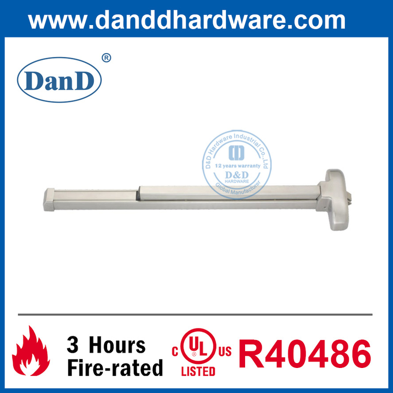 不锈钢304防火出口五金商用门推杆-DDPD001