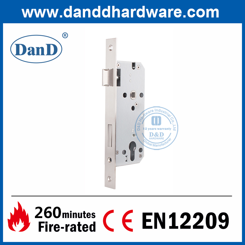 CE EN12209欧元消防额定窗扇门商用门锁-DML026