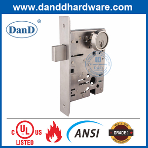 ANSI等级1 SS304没有内部操作Deadbolt Lock-DDAL18