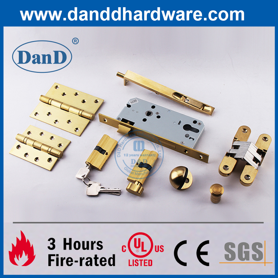 SS304现代铆钉尖端门铰链适用于外部门 - DDSS005