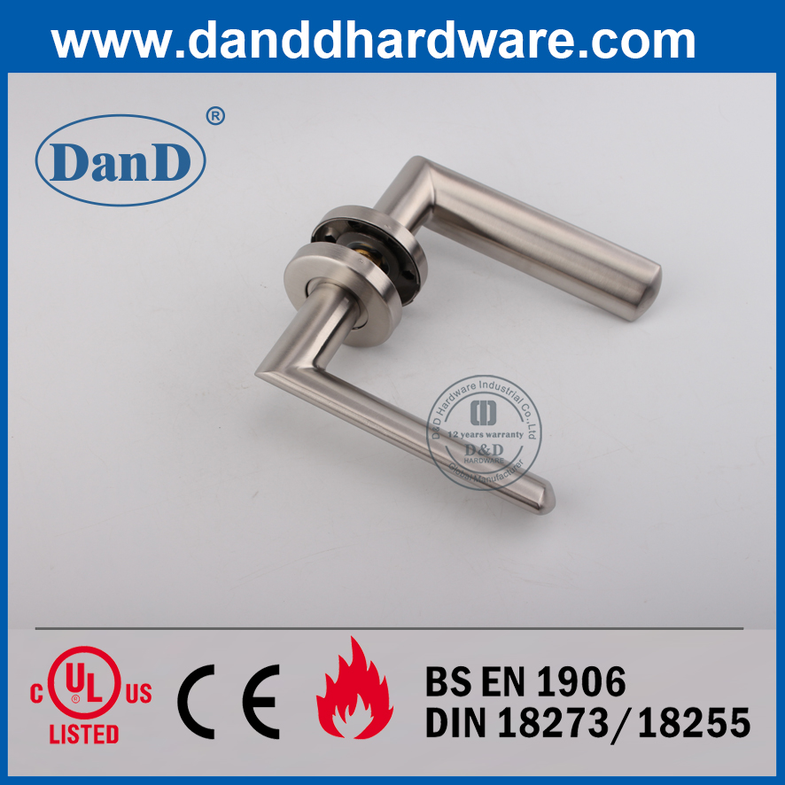 SS304高安全榫锁固体杠杆门把手-DDSH043