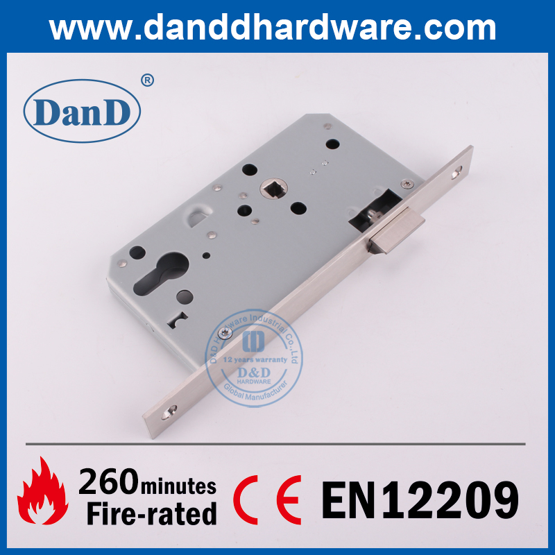 BS EN12209 SUS304防火锁锁用于通道门-DML011-6072