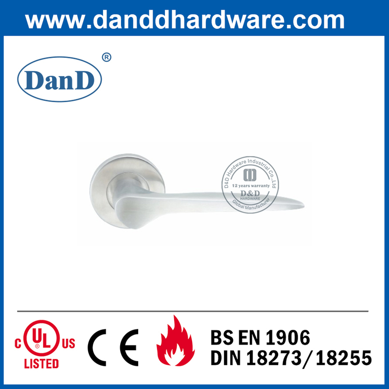 现代风格不锈钢304外部通道门杠杆-DDSH008