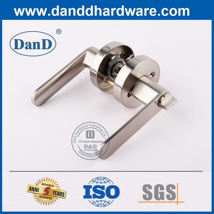 银单向锁定锌合金管状杠杆Lockset-DDLK095