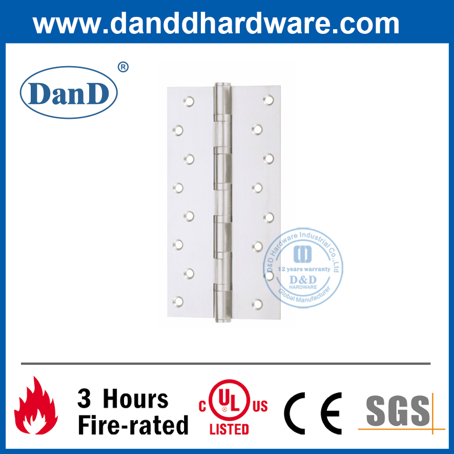 SS316重型榫眼广角板木门铰链 - DDSS009