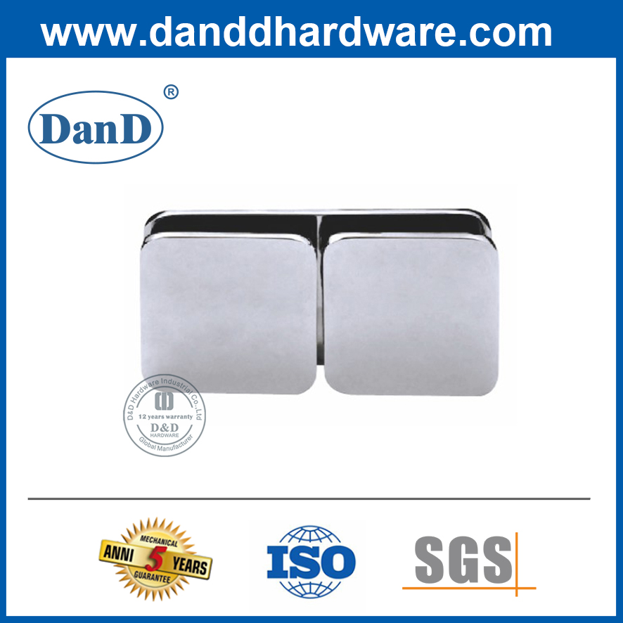 现代设计180度不锈钢玻璃板保持器夹-DDGC006