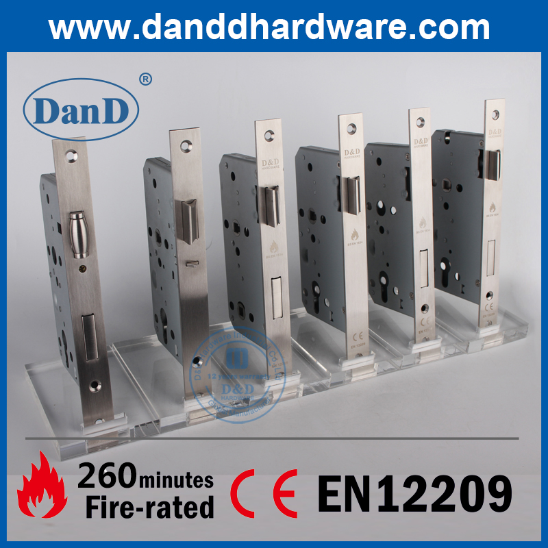 CE不锈钢火灾额定榫眼外部门锁-DML026-5085