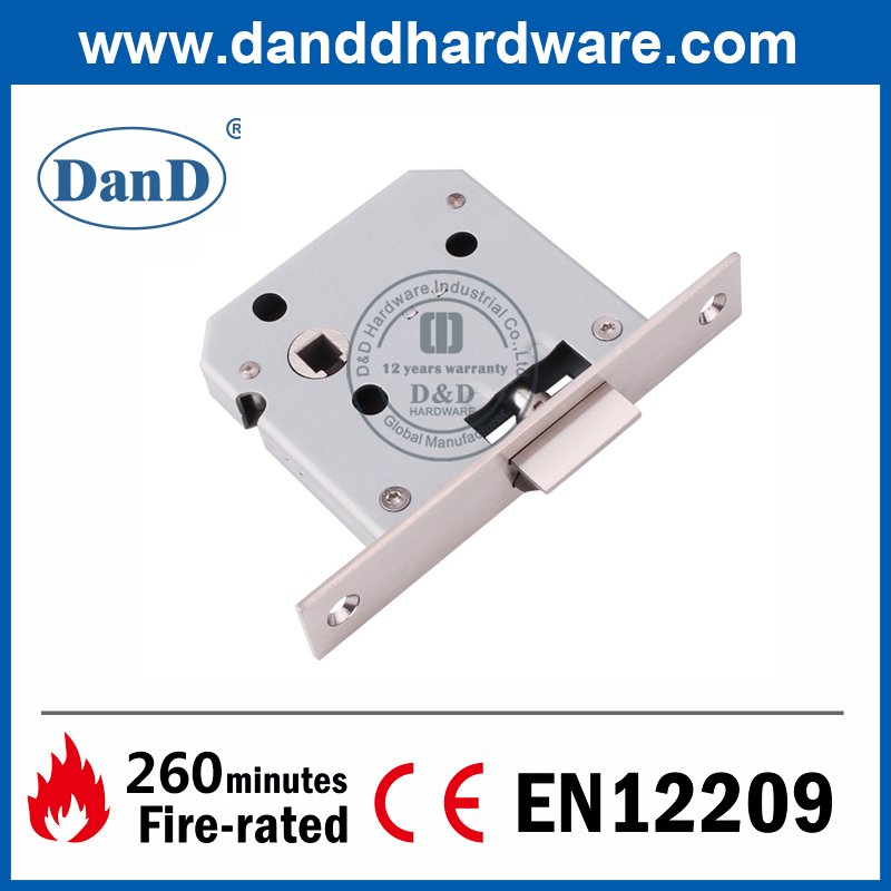固体不锈钢304脱锁锁主体用于卫生间门-DML029-B