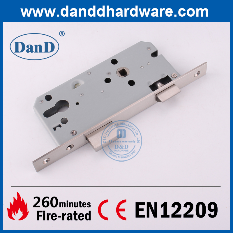CE不锈钢火灾额定榫眼外部门锁-DML026-5085